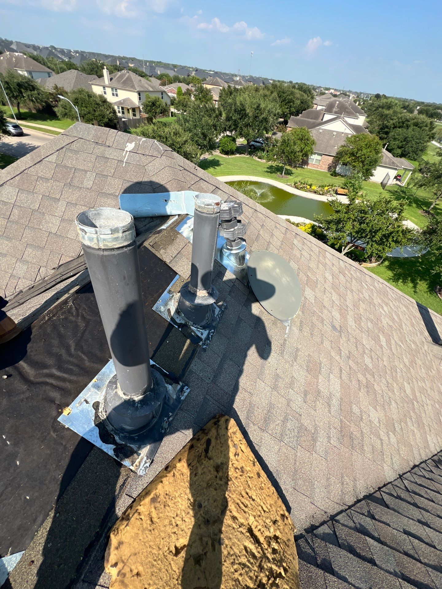Hail Damage using Owen's Corning Duration (Lifetime) Shingles by Roof Repair Services LLC