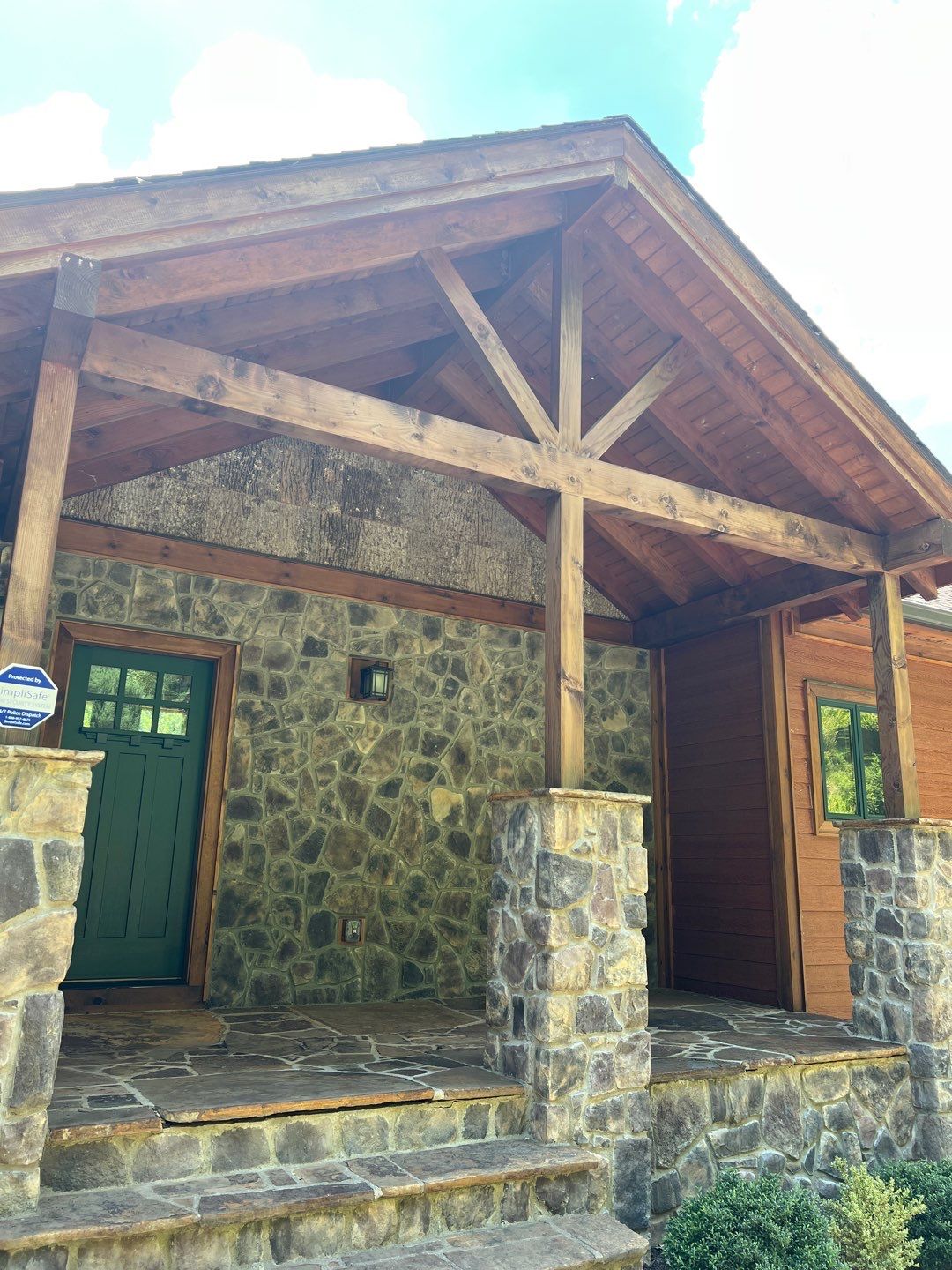 Cabin using Wood Sealant by DuraSeal