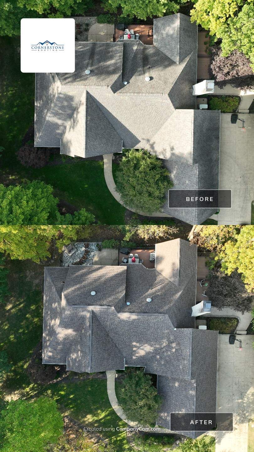 The Teak Standard: Flawless Wooster Roof Upgrade by Cornerstone Roofing And Siding