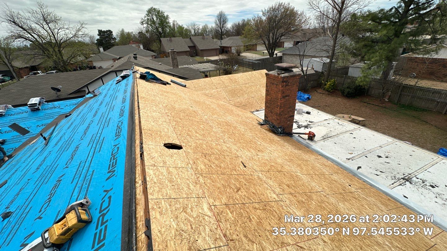 Project in Oklahoma City by Icon Roofing And Construction