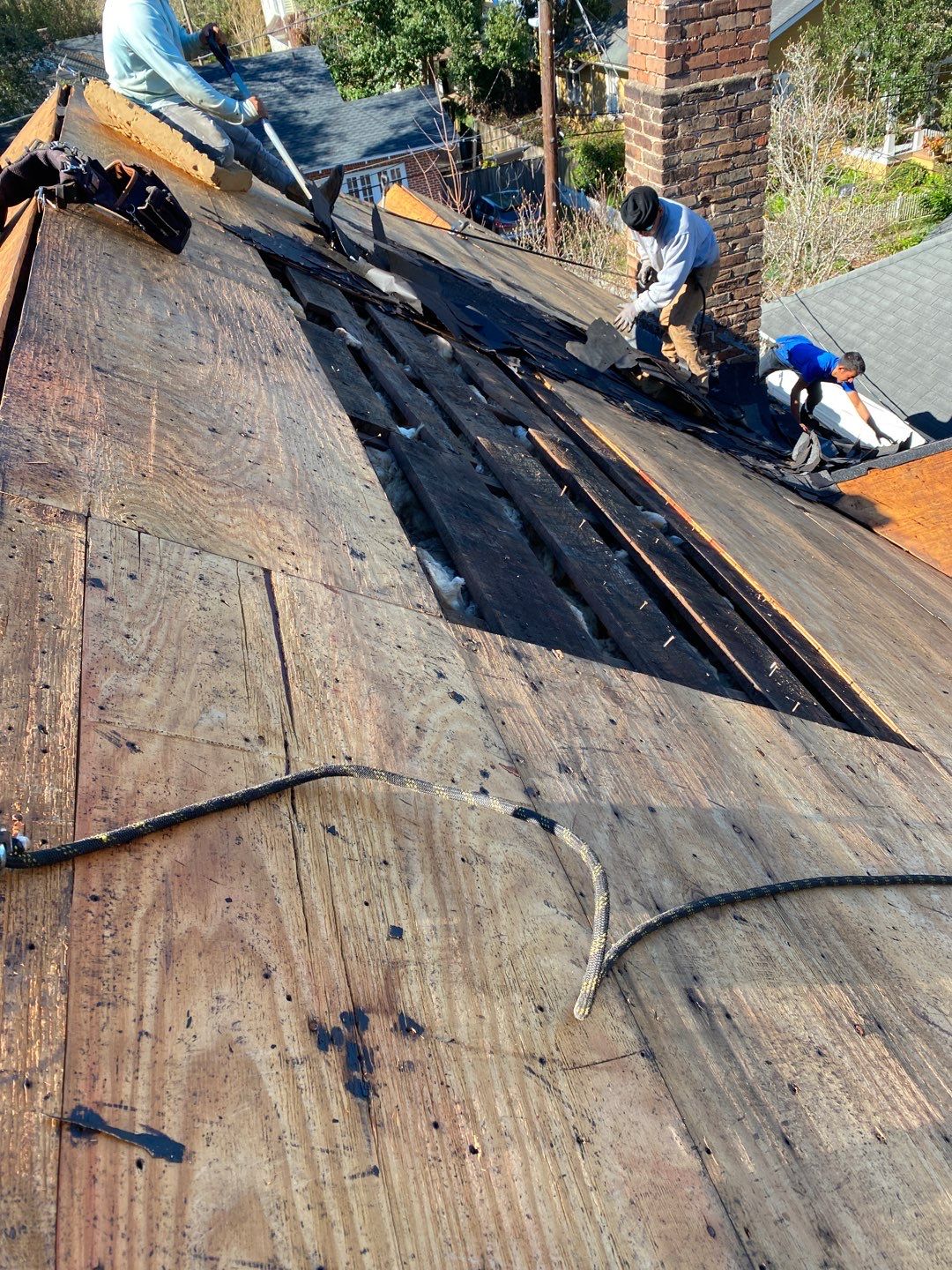 Residential Roofing Installation using Roof Replacement by American Roofing & Construction LLC