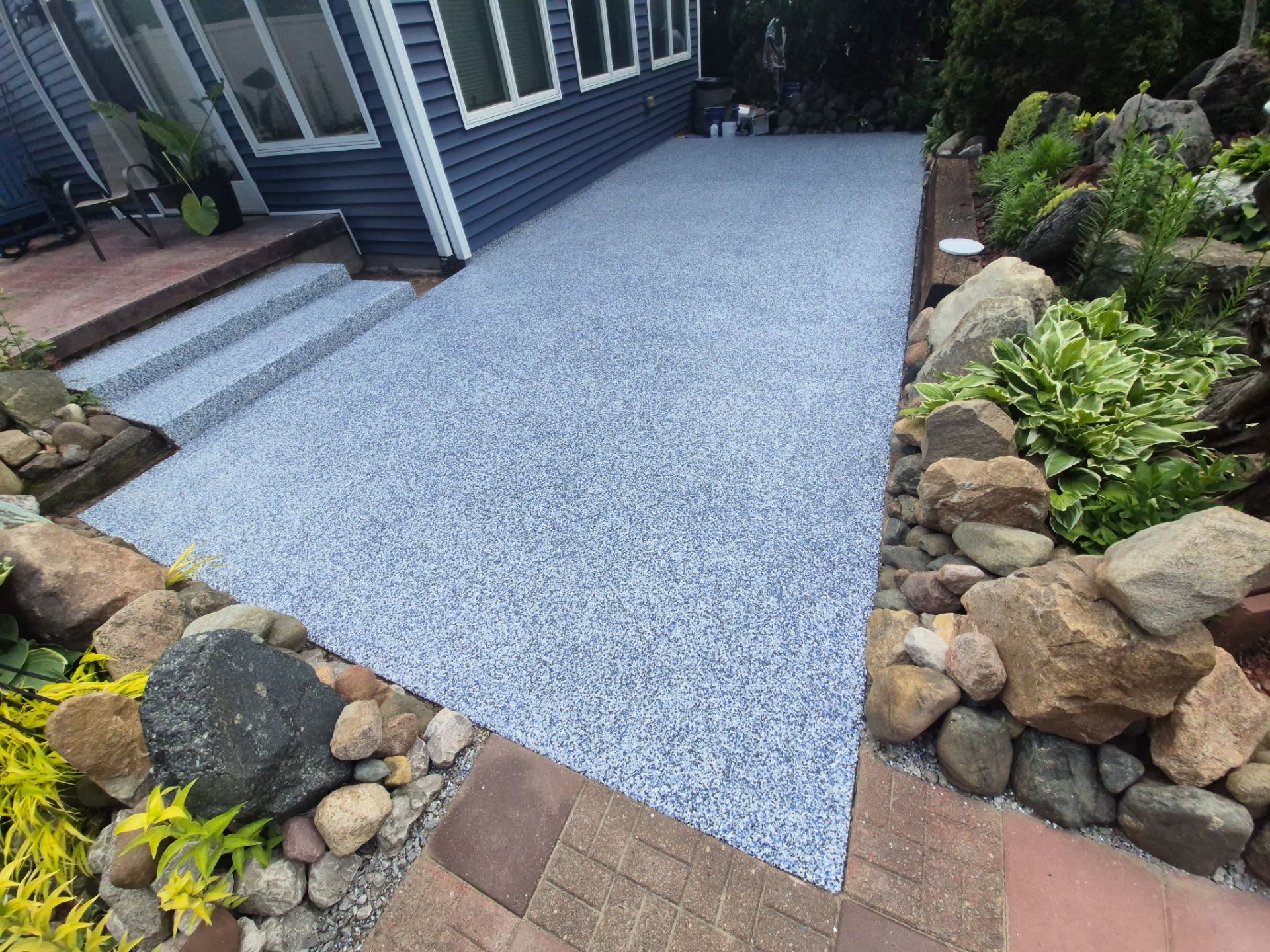 Freeland Outdoor Patio by Wise Coatings of Central Michigan