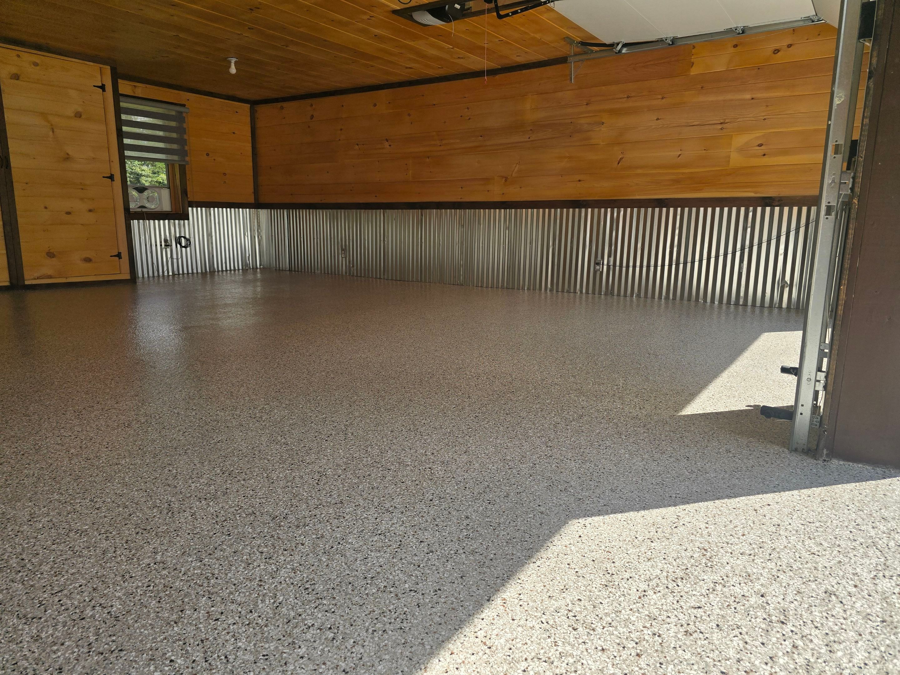 Garage Using Coyote by Elite Floor Solutions