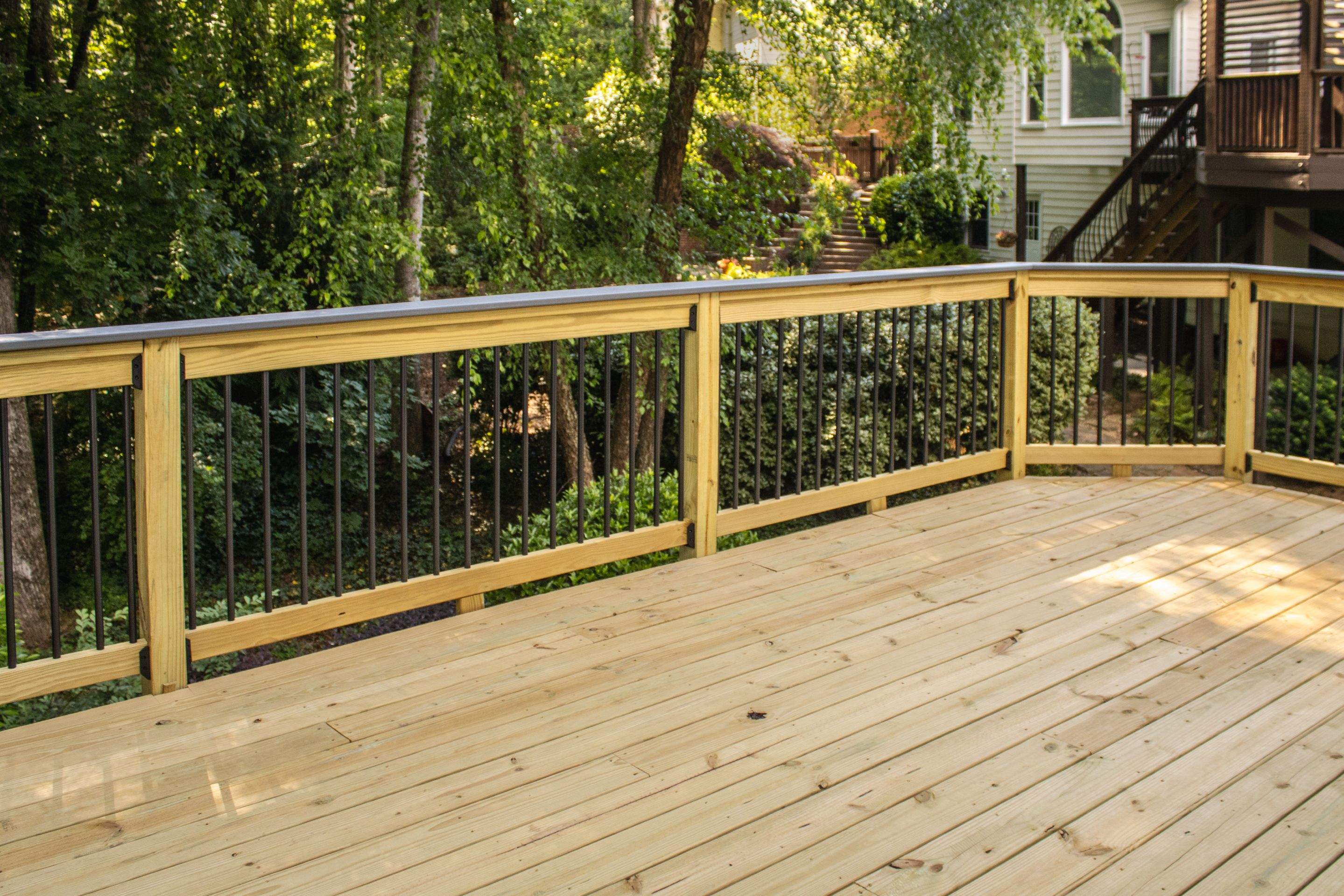 Roswell, GA Wood Deck Resurface, Rotted Wood Replacement, Exterior Painting, & More  by Nelson Exteriors 