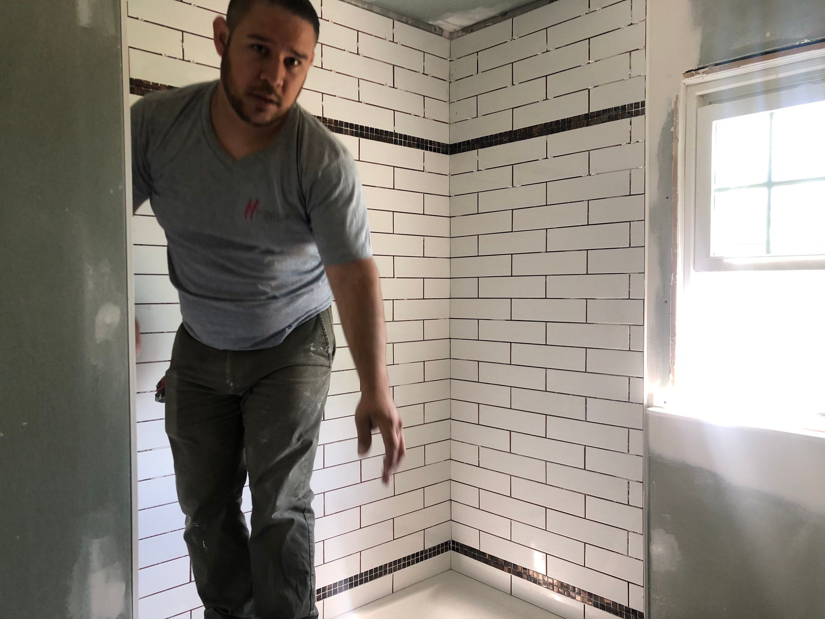 Bathroom Remodel using Tile by Home Concepts Construction