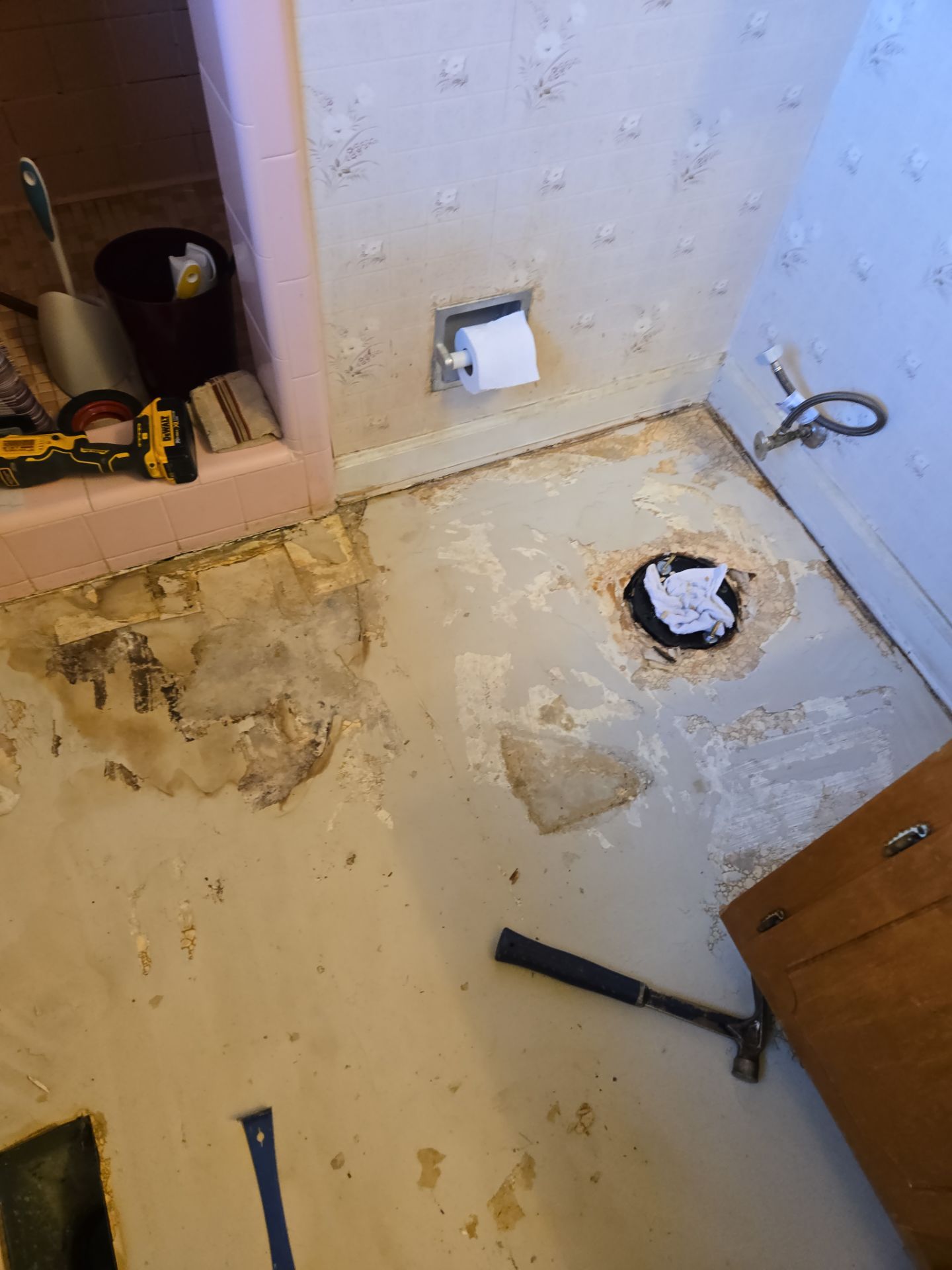 Leaky Toilet Disaster? We Fixed It! by A Step Above Handy LLC 