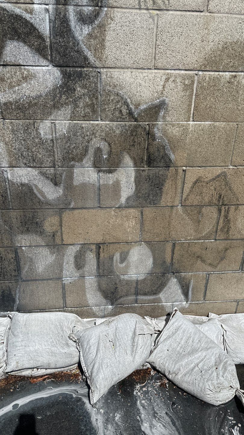 Graffiti removal in San Juan Capistrano by Property Cleaning Experts, LLC