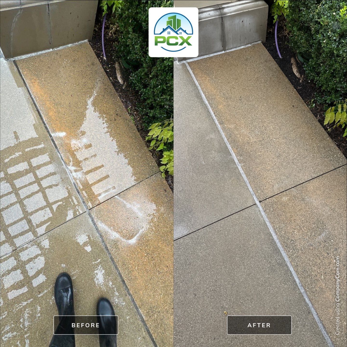 Keeping Common Area Clean - Lipstick Stains on Concrete Kissed Goodbye by Property Cleaning Experts, LLC