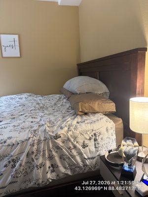 Interior Bedroom Updates and Door Installation in Oconomowoc