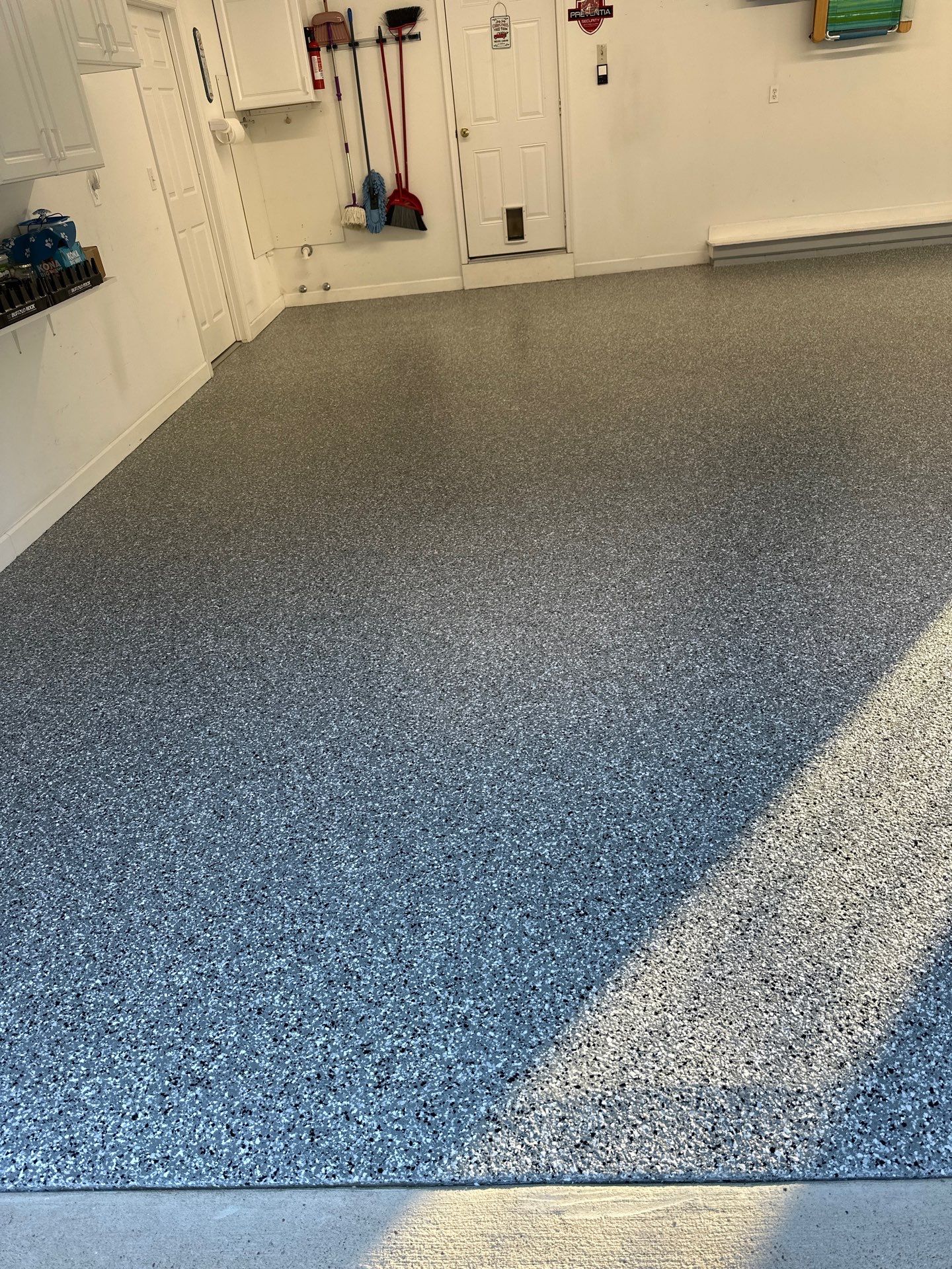 Garage Floor Coating using Wombat by My Garage Floor Guys