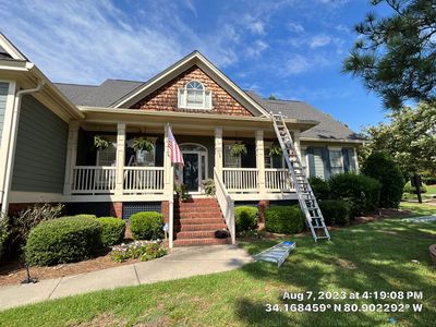 Exterior Trim Paint Project