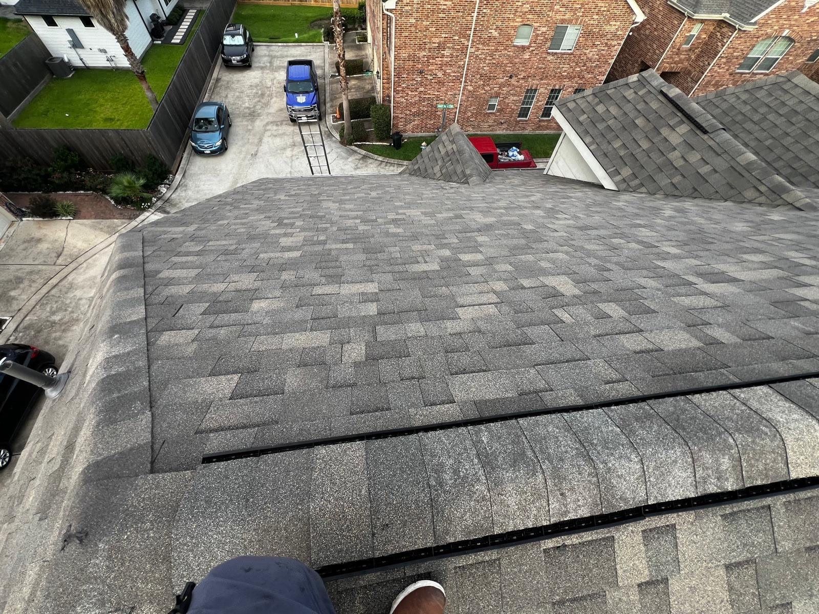 Project in Houston by Roofing Technologies Unlimited