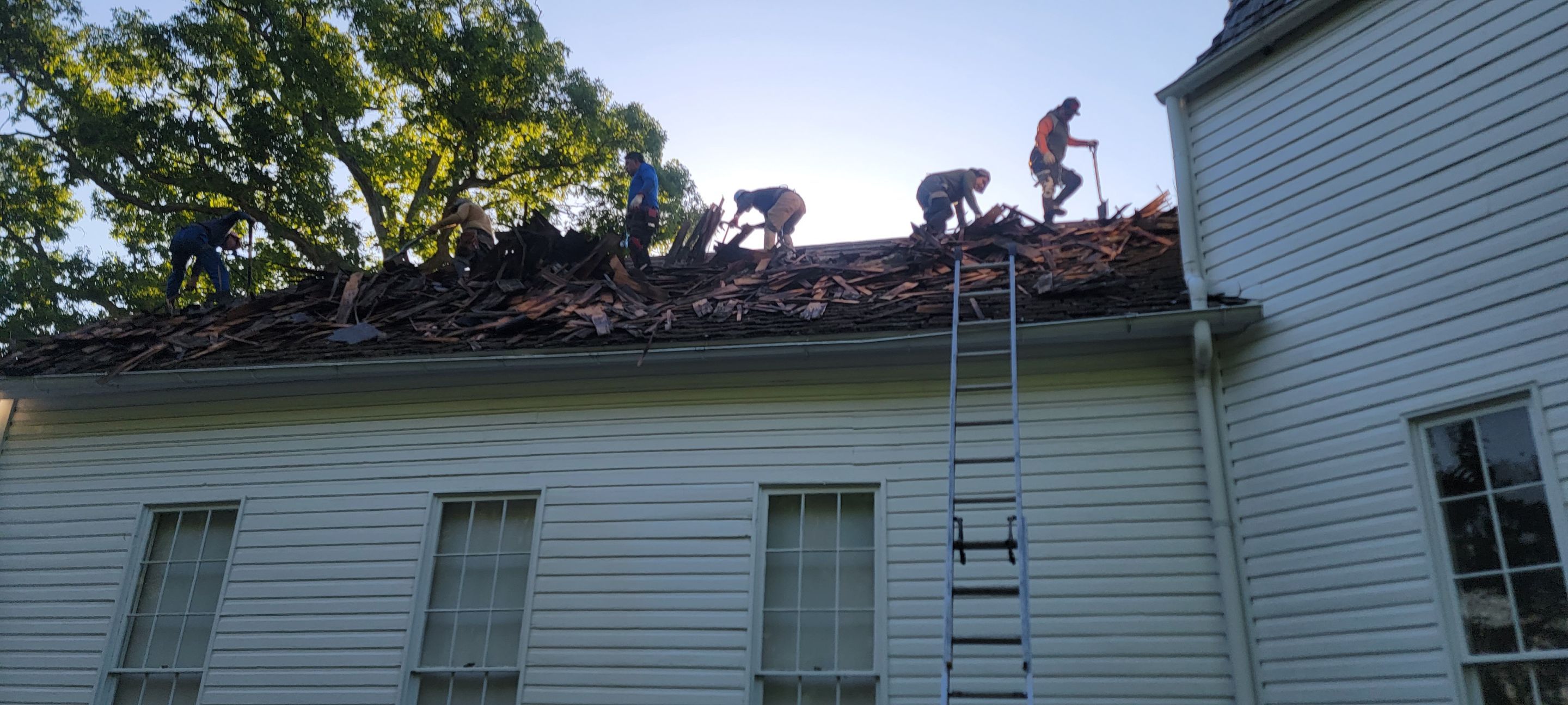 Church Roof Installation using GAF Slateline by ExteriorPros