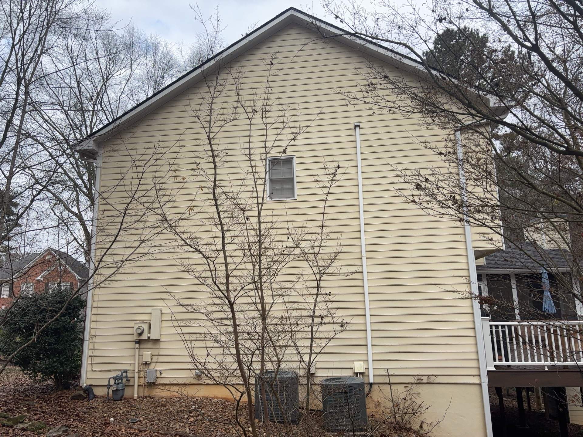 Partial Siding Installation using James Hardie HZ10 Lap Siding in Roswell, GA by Nelson Exteriors 