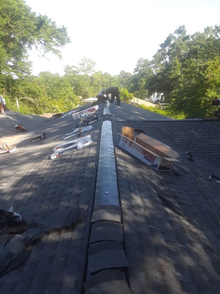 Commercial Roofing Installation using Roof Replacement by American Roofing & Construction LLC