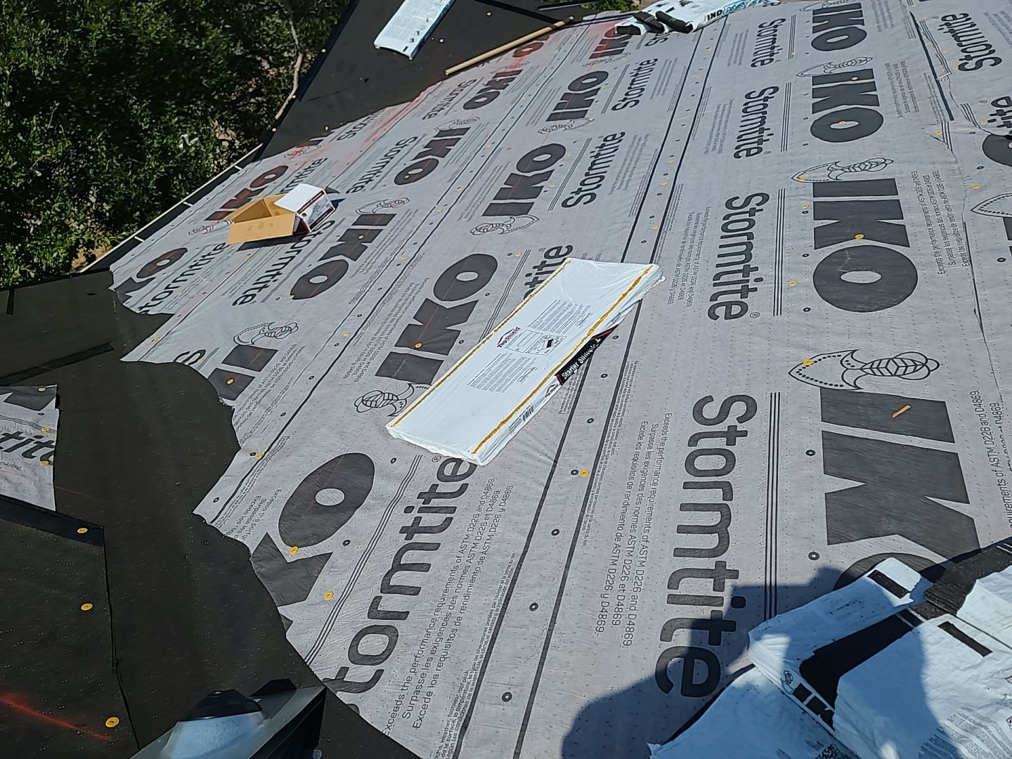 Residential Roofing Replacement and Gutter Installation in Manor by Caliber Restoration LLC