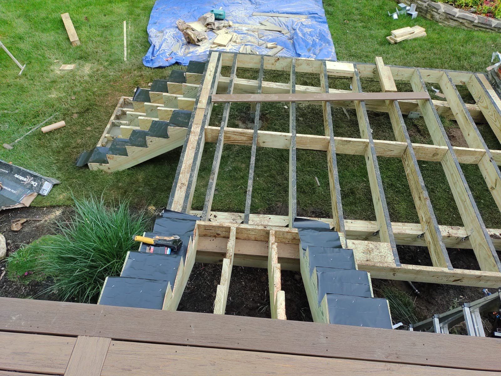Deck Resurface with Extension by deck guardian