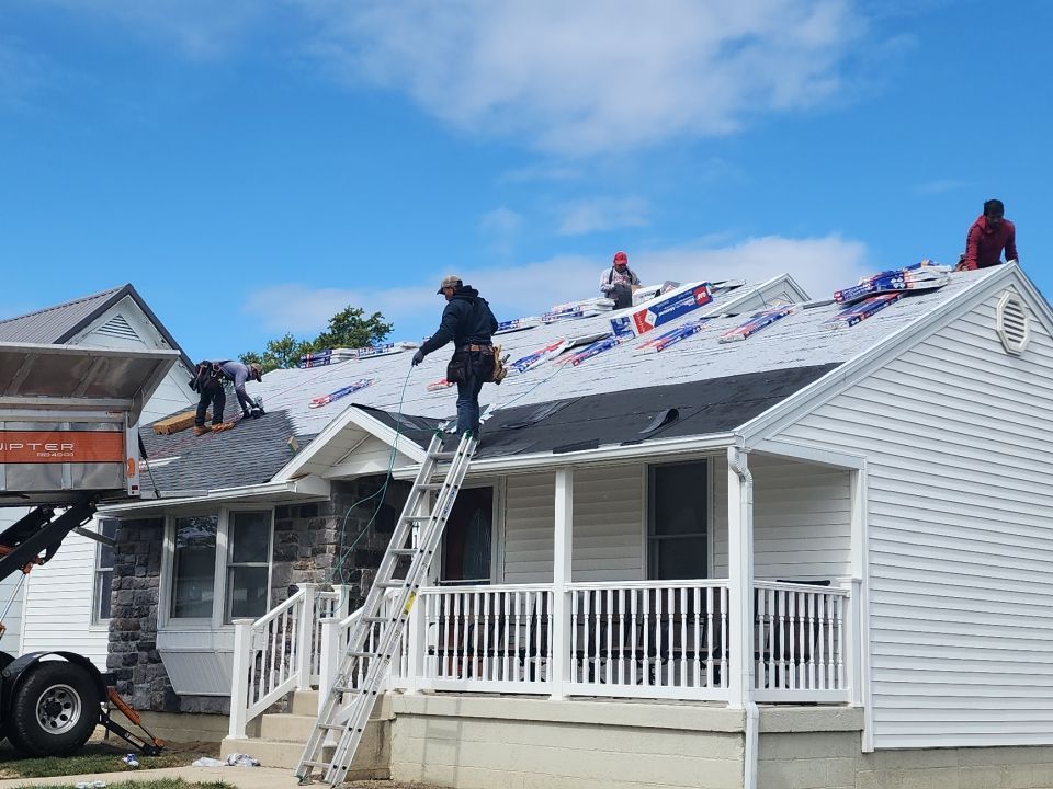 Residential Roofing Installation using GAF Timberline HDZ Pewter Gray by Nitro Roofing and Construction