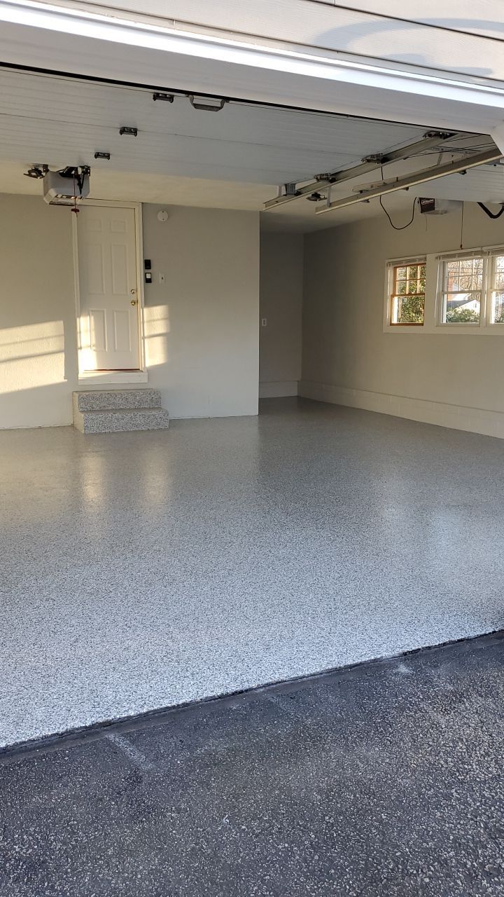 Slatestone 2-Car Garage by Spectrum Painting, LLC