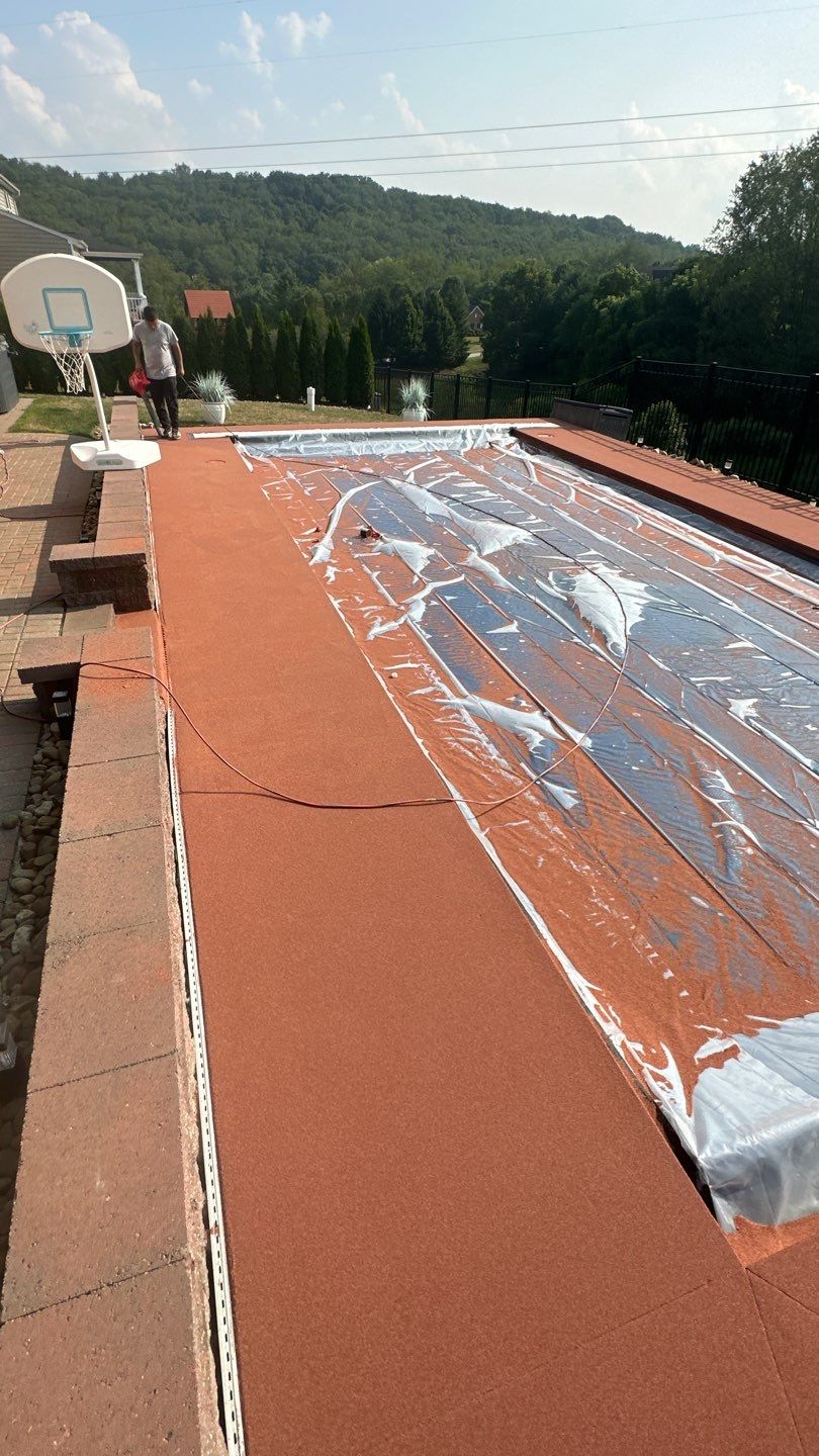 Pool Deck Project in Venetia by Floors in a Day, Inc