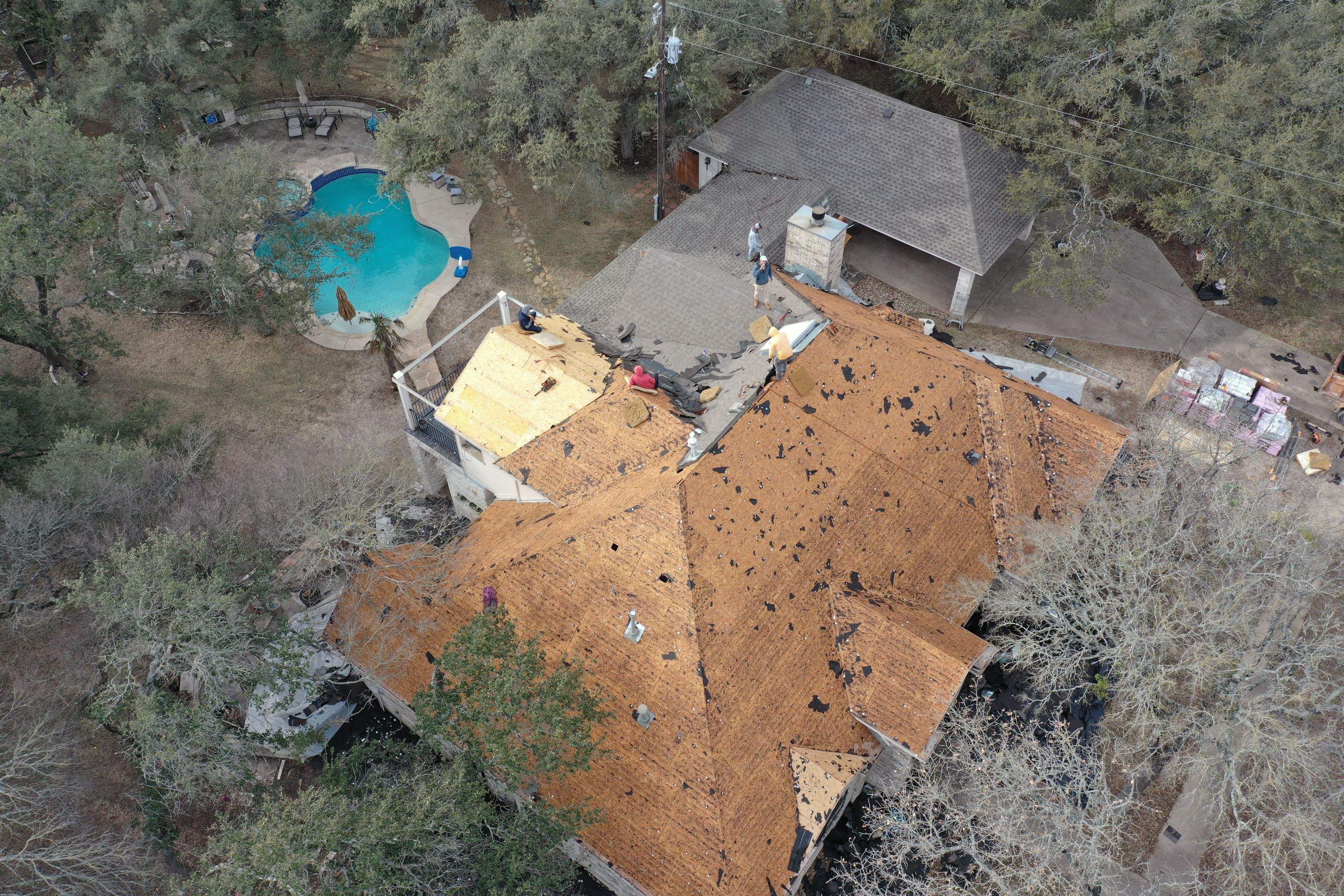 Residential Roof Replacement using Owens Corning Duration by Action Exteriors Austin
