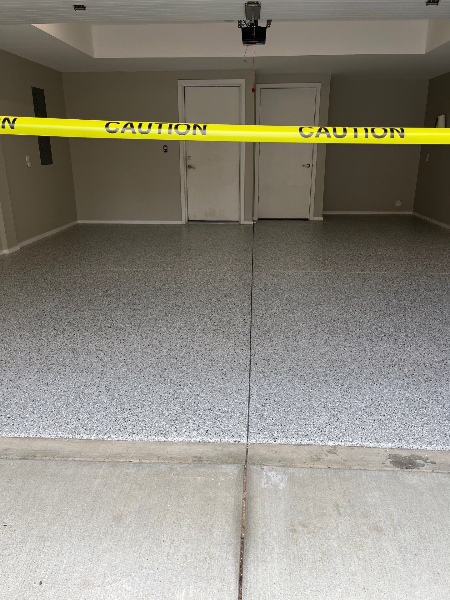 Garage Floor Coating using Coyote by My Garage Floor Guys