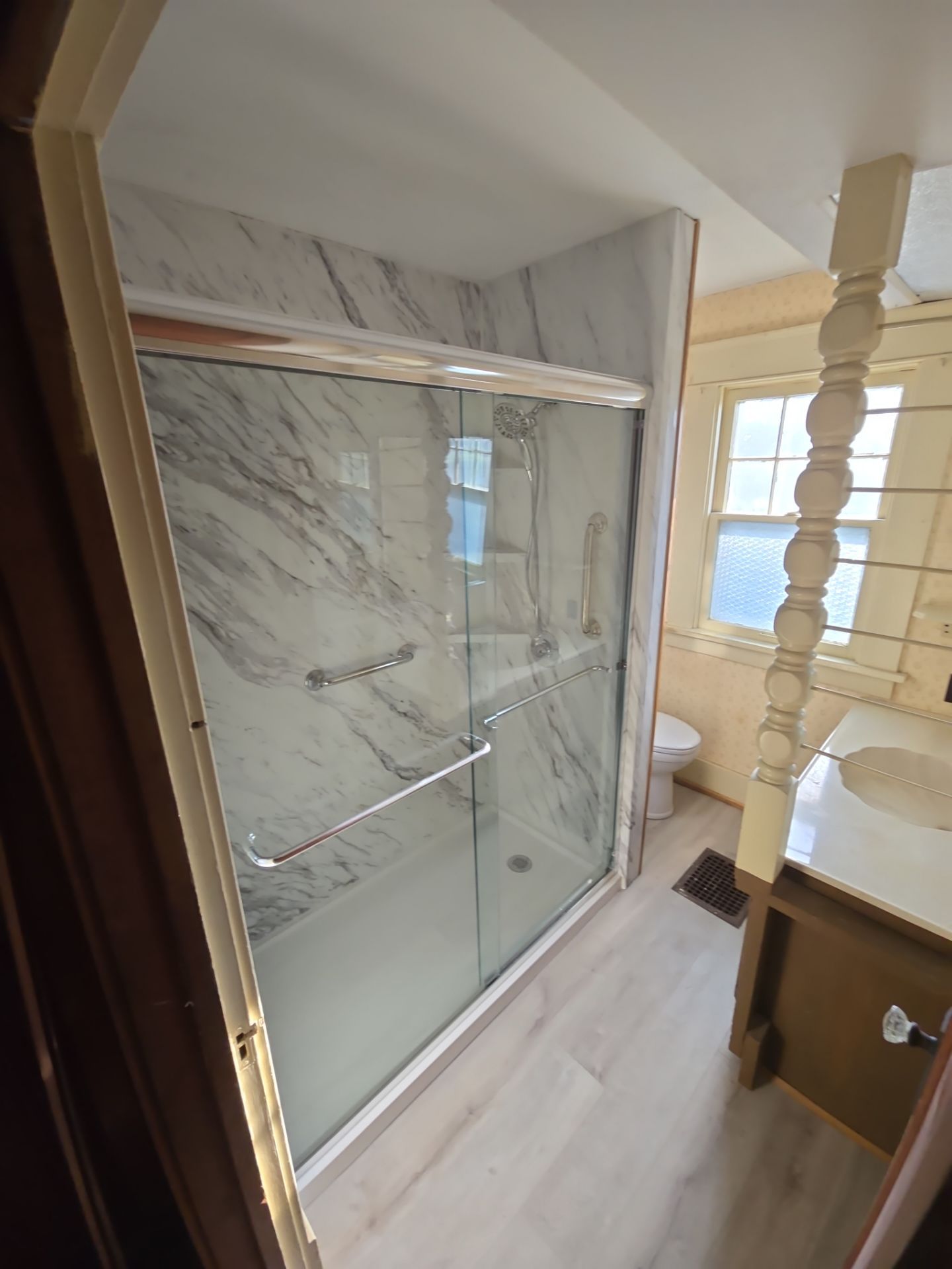 Bathroom Remodel using Acrylic by The Shower Company