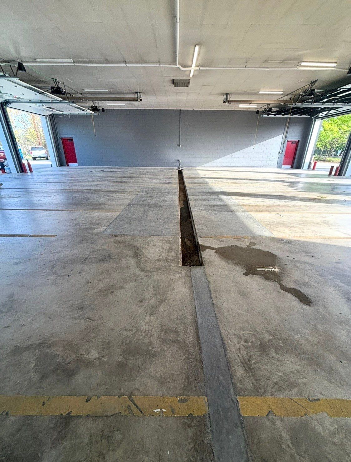 Endurance Emergency Bay Floor System for West Stanly FD by Endure Concrete Coatings