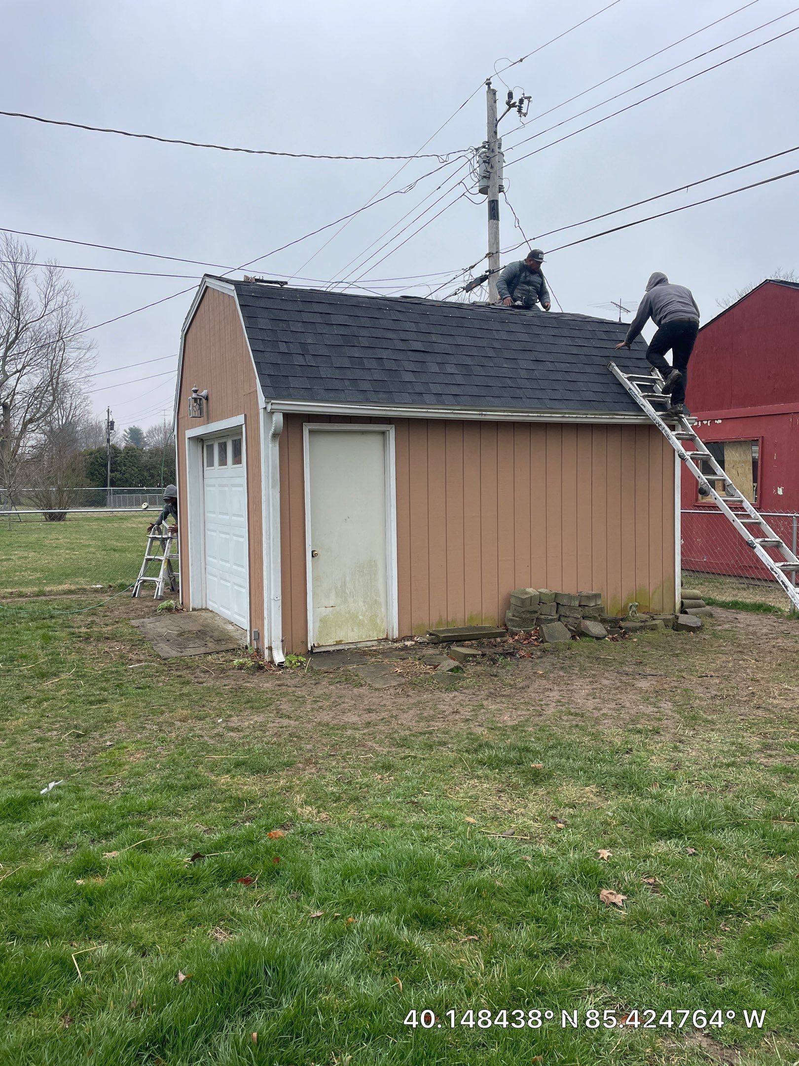 Project in Muncie, IN by Rodeffer Roofing INC
