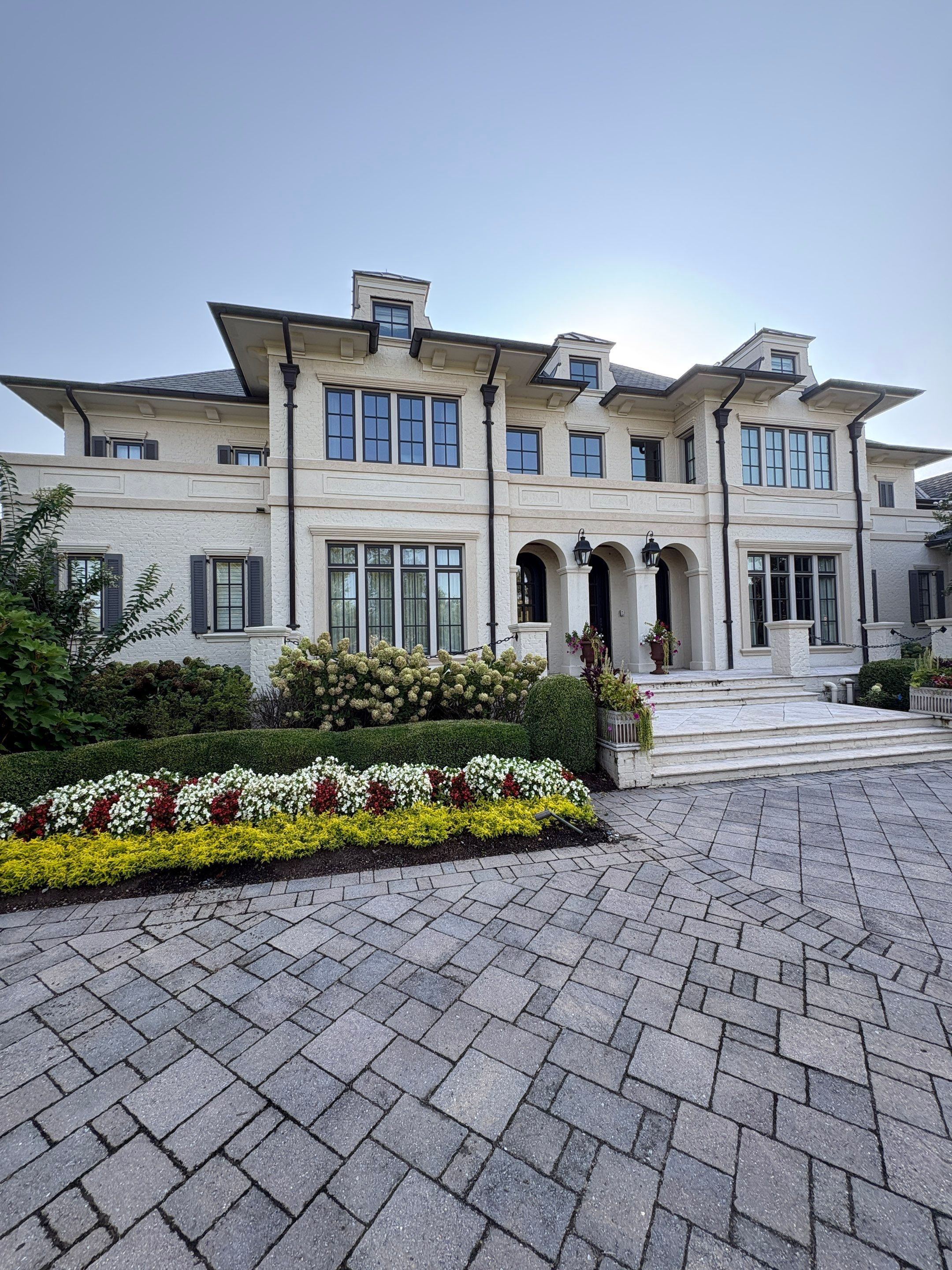 Exterior Masonry and Stucco Remodel for Brentwood Residence by U.S. Exterior Solutions