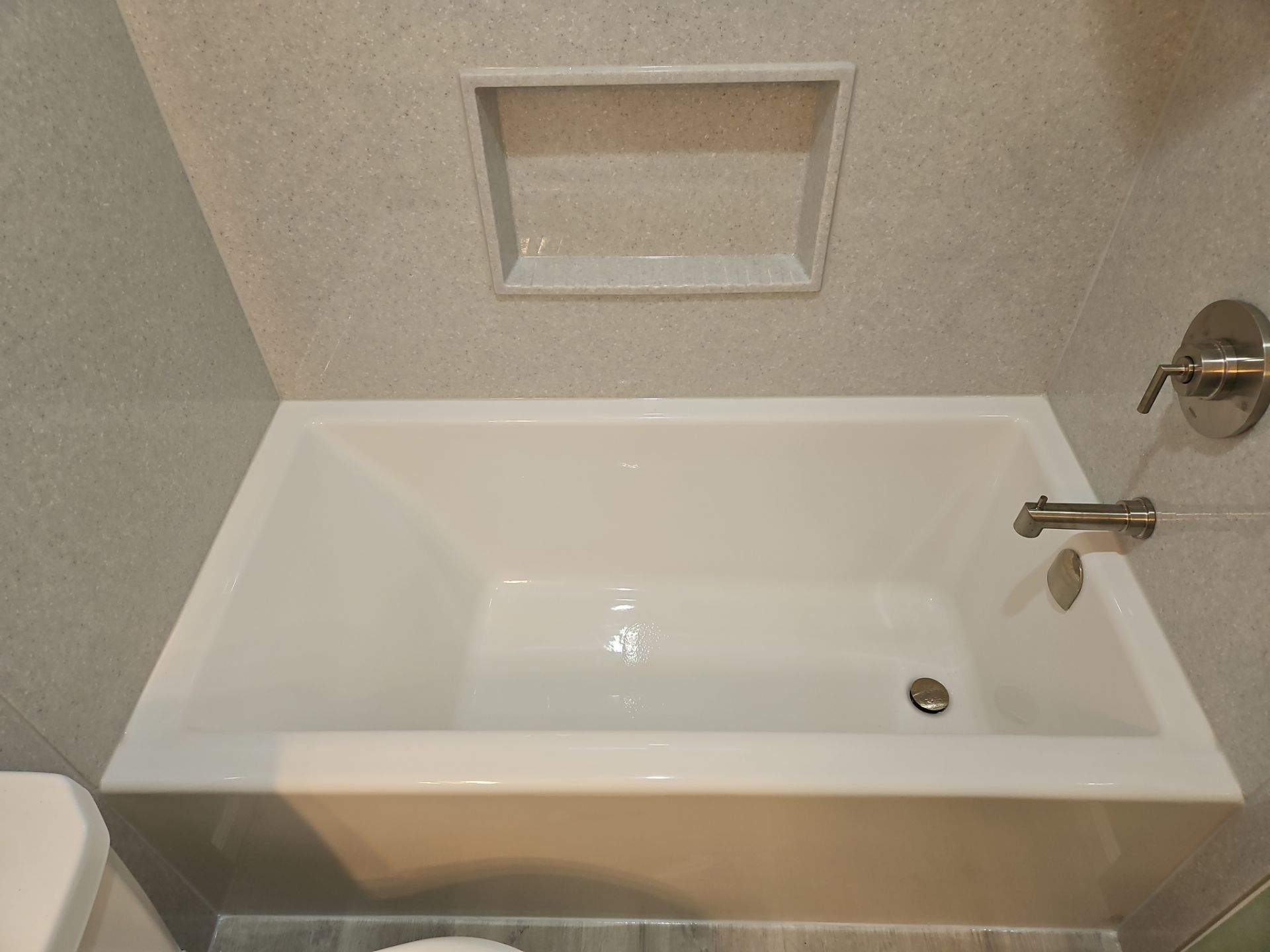 Bathroom Remodel using Onyx by The Shower Company