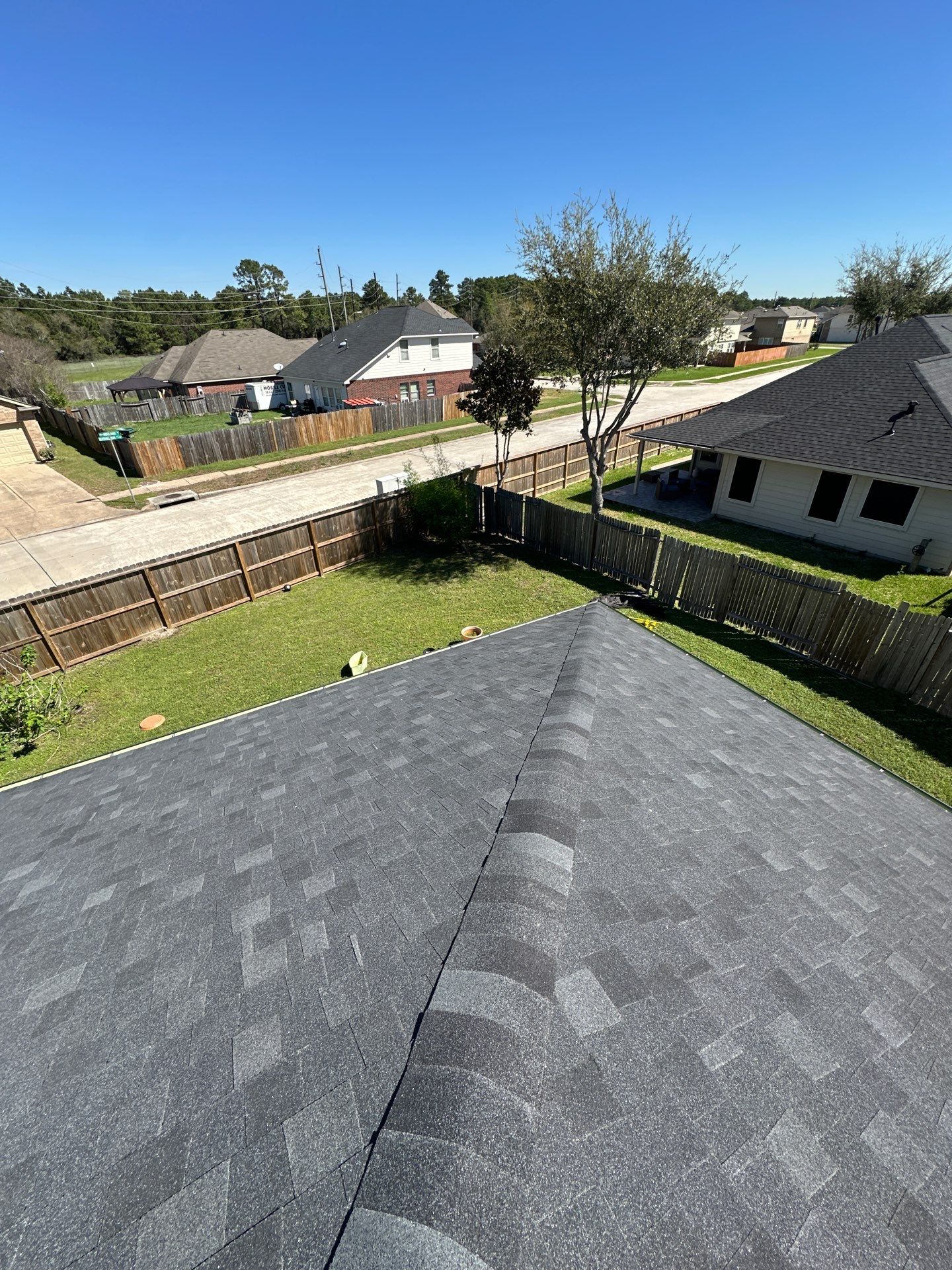 Project in Houston by Motion Roofing