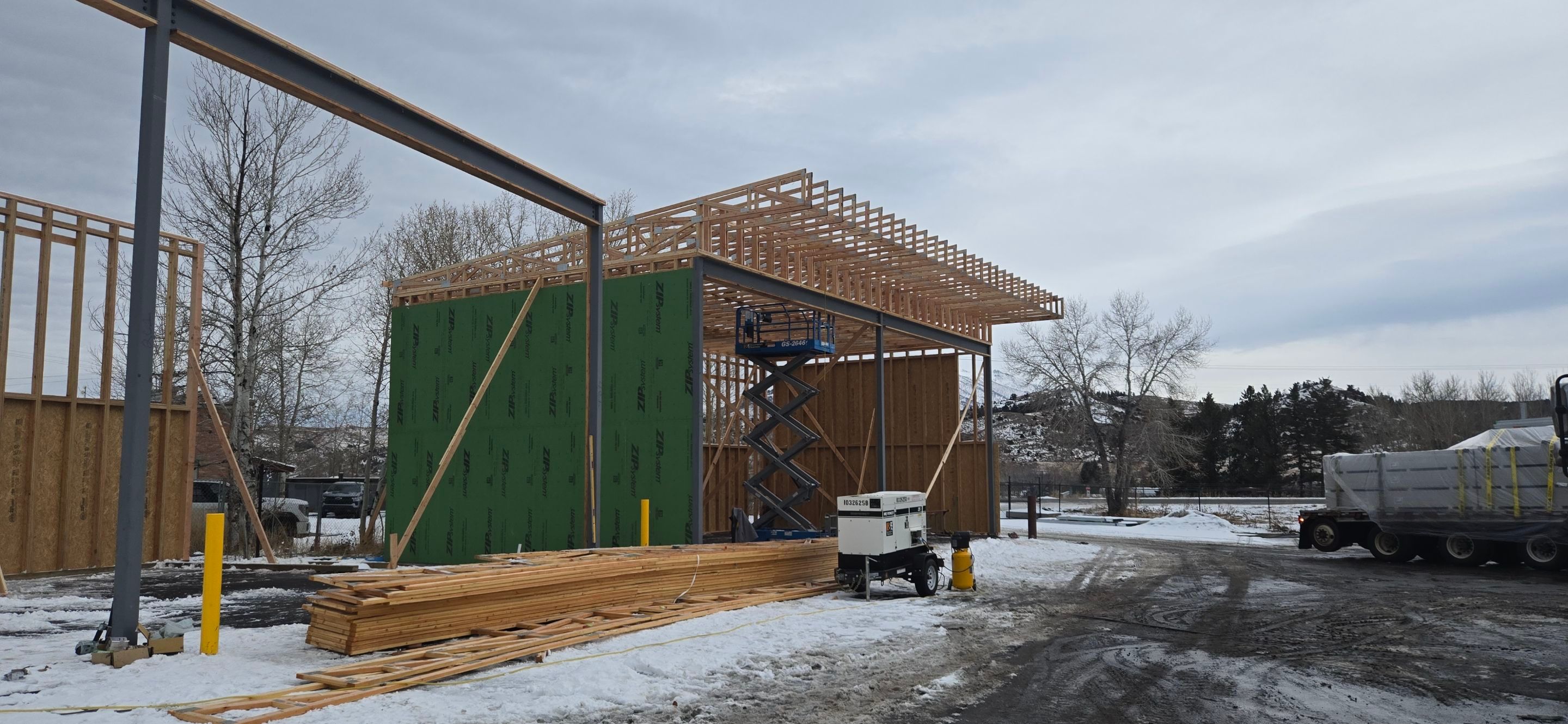 Foundation Building Material Slips by Blue Room Construction LLC