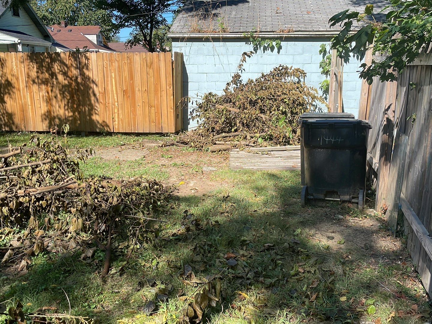 Rental Property Restoration, siding, flooring, gutters, landscaping by Storm Contracting 