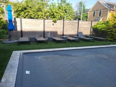 Full turf yard in Columbus, OH
