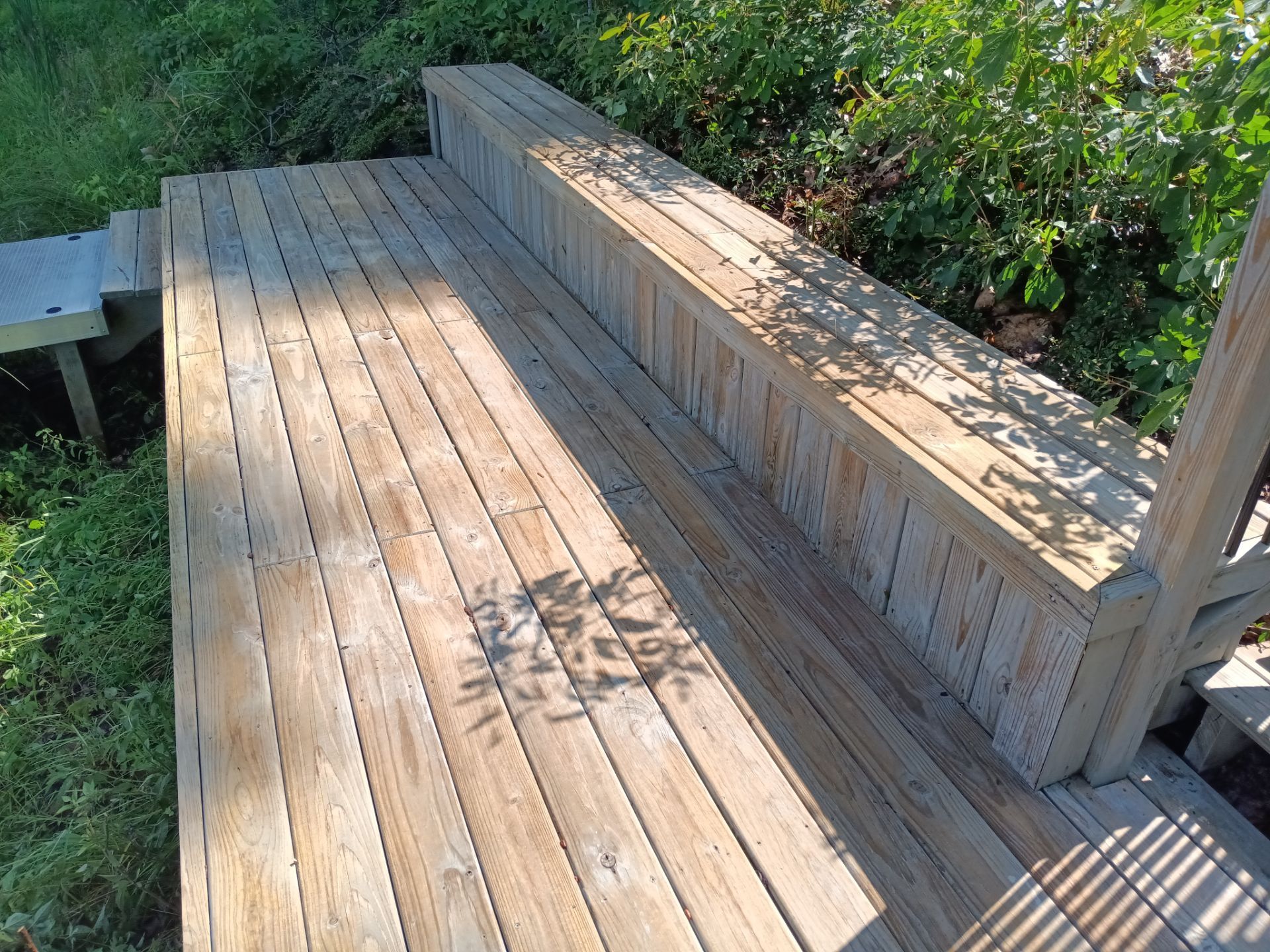 Exterior Deck using solid stain by Gordon Painting