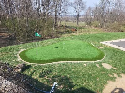 Residential Putting Green Installation in Enon, OH