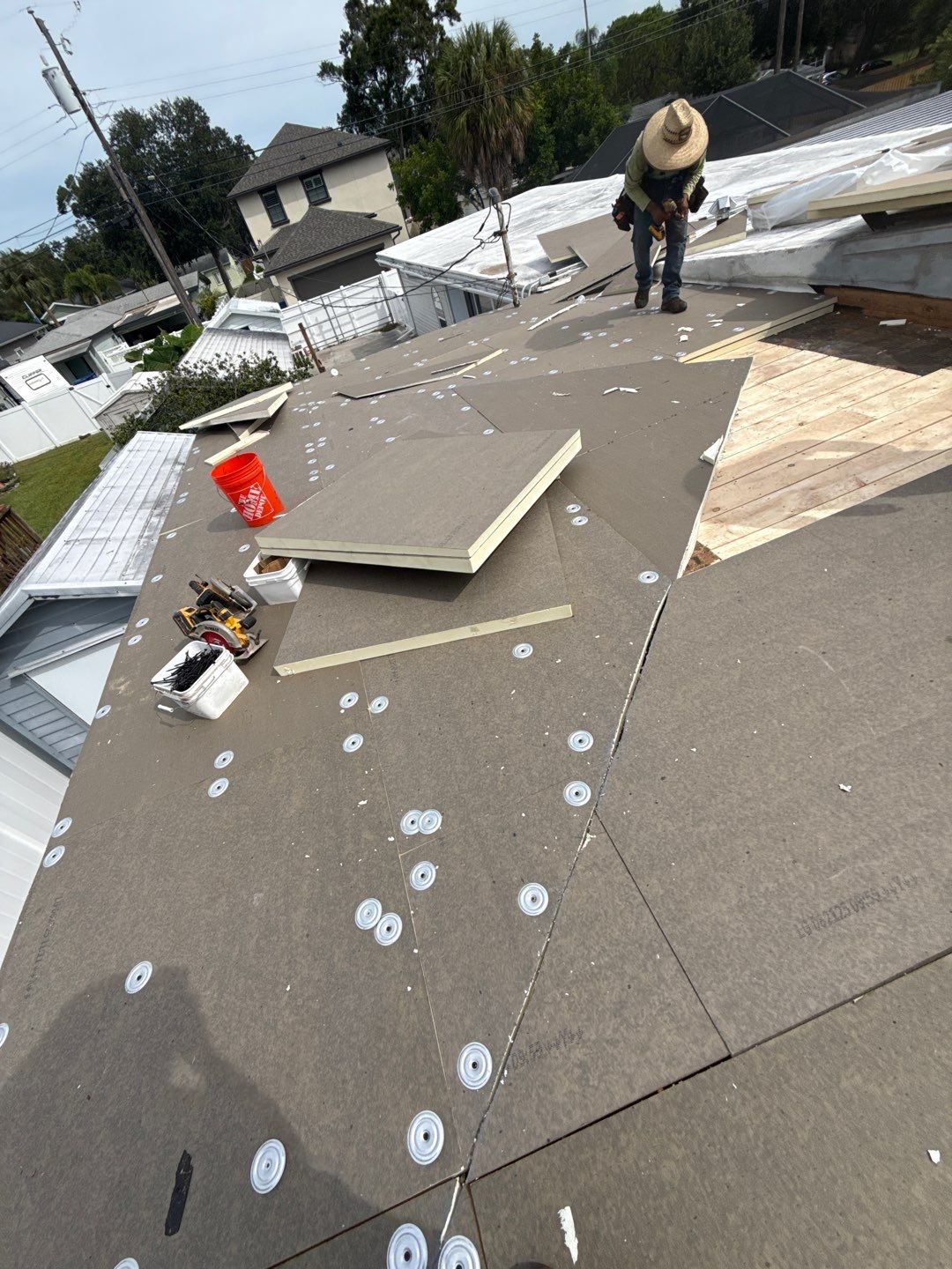 Project in St. Petersburg 33703 by Mitchell Roofing Company LLC