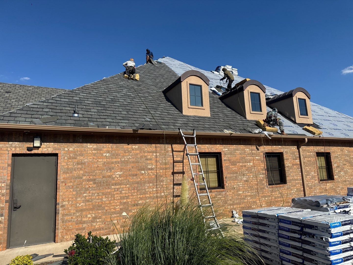 Bank Reroof by Castillo Roofing