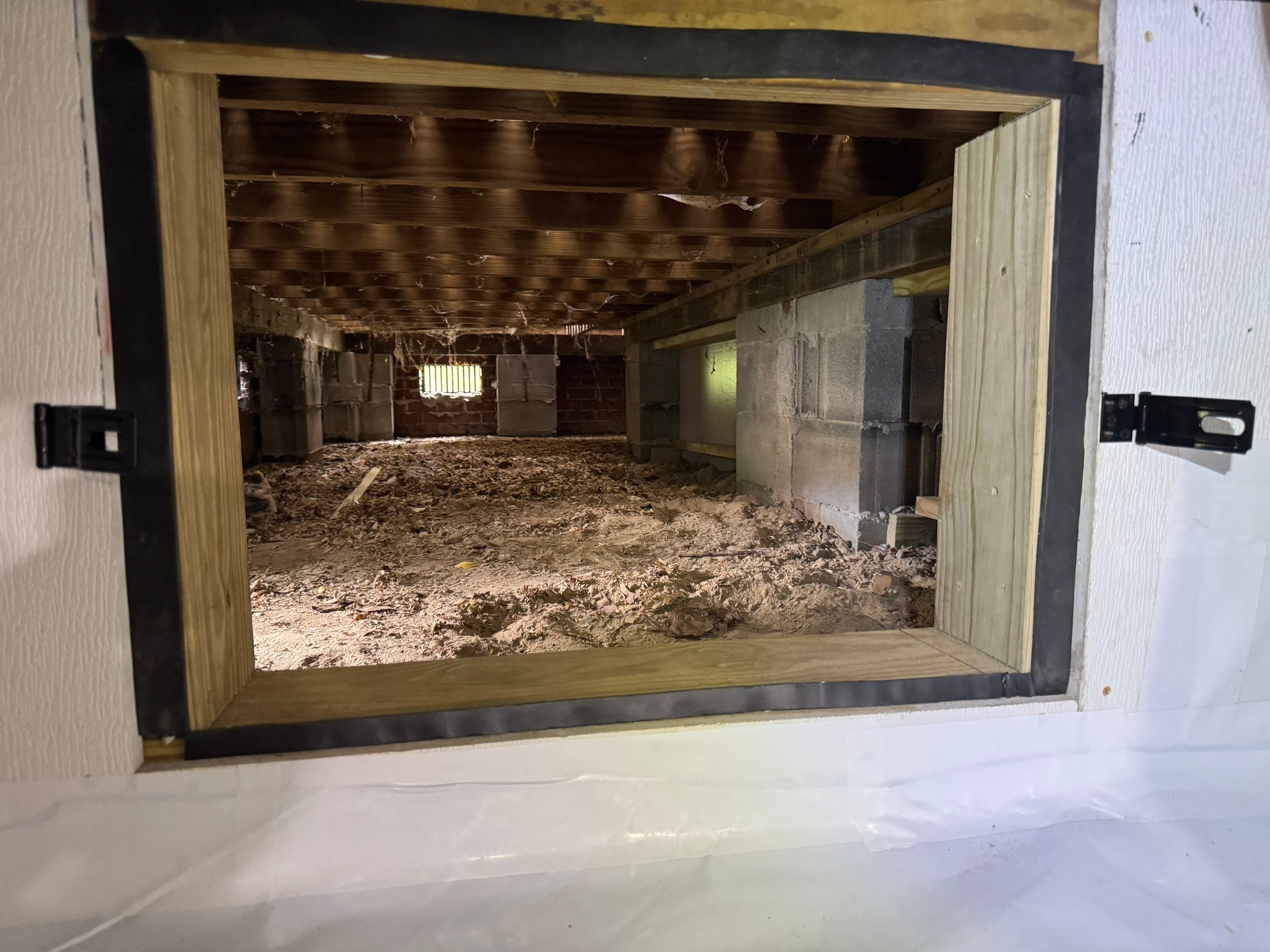 Project in Ivor by Patriot Crawl Space Repairs