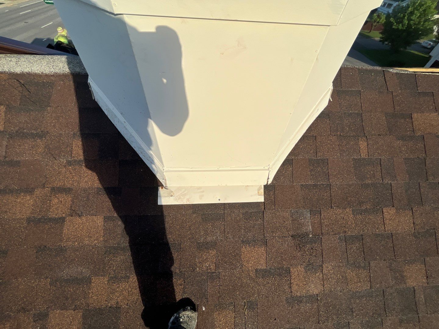 Commercial Roofing Installation using Performance Shingles by Mr. Roofer