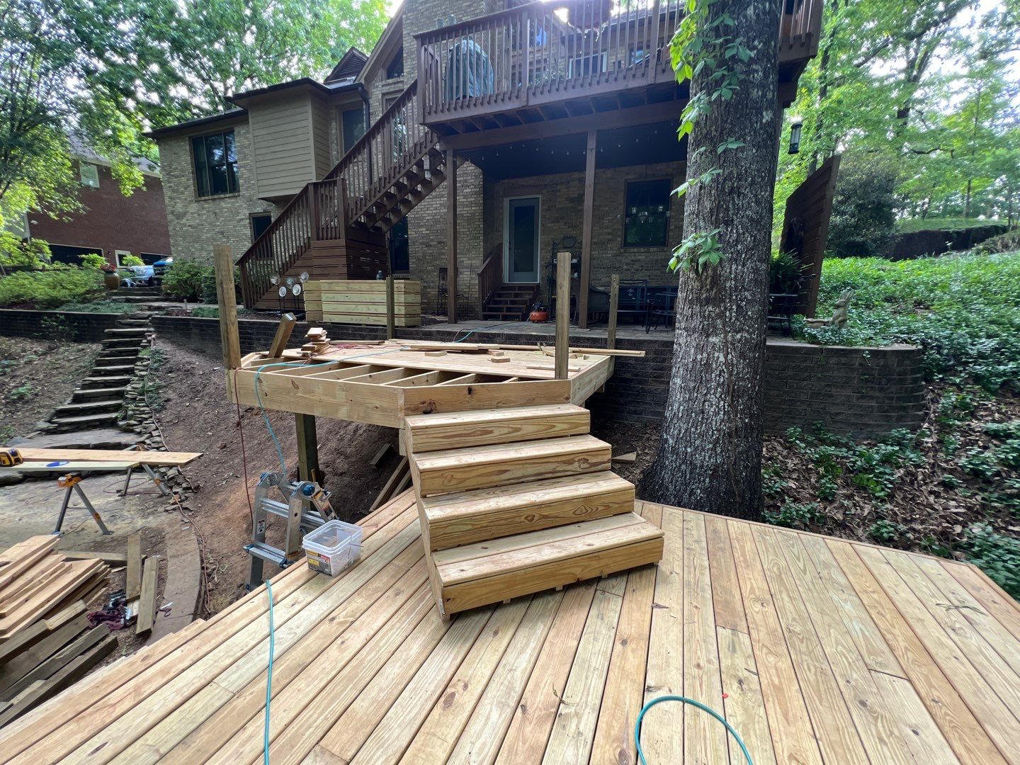 Riverchase - Tiered Deck by Pillar and Pine