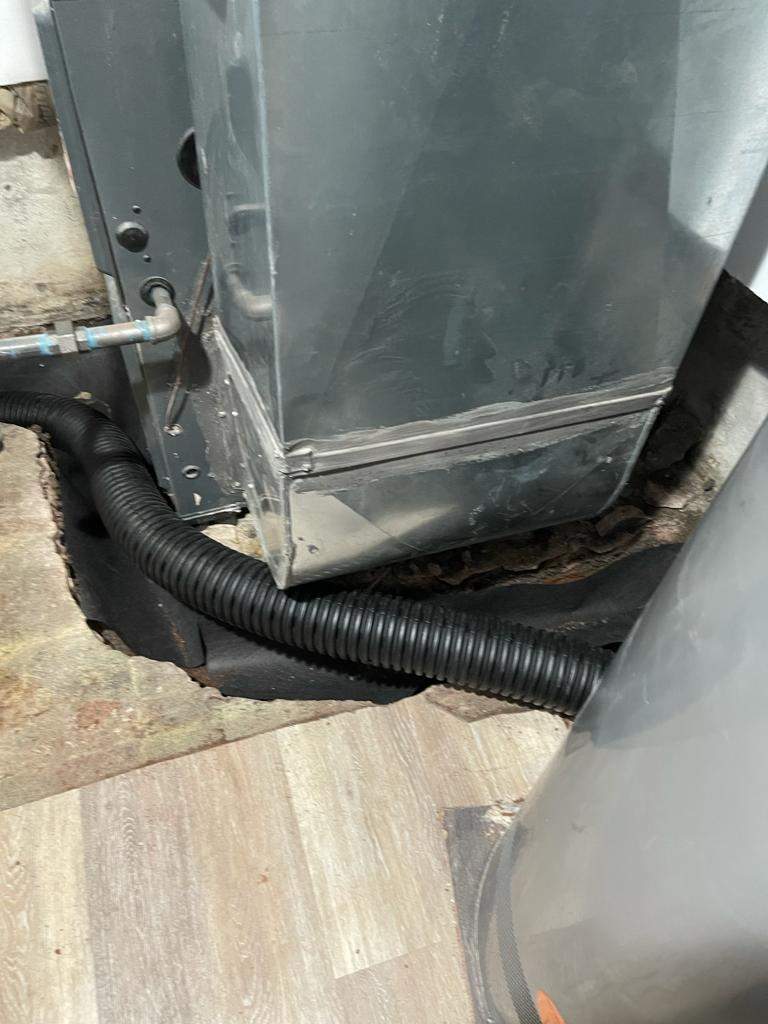 Interior French Drain Job in Lyndhurst, NJ by Pure Service Pro, LLC 