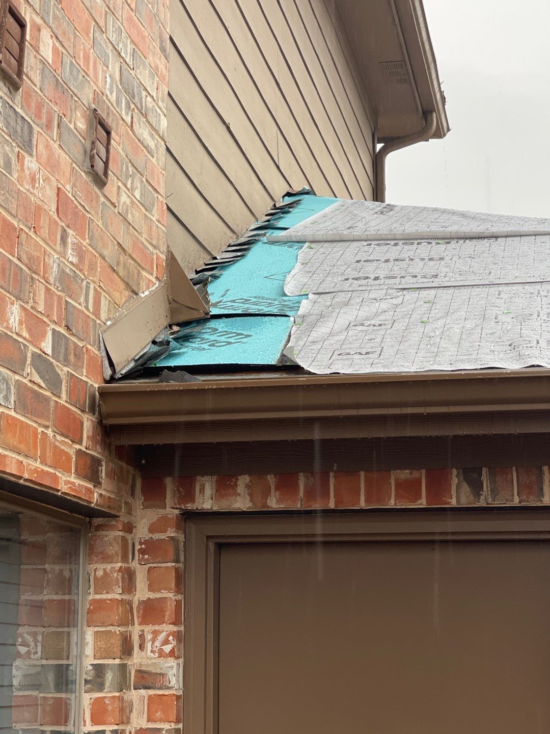 Storm Roof Damage Replacement in Frisco by First United Roofing & Construction