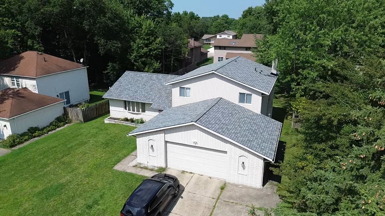 Atlas Pinnacle, Color, Coastal Granite, Drip Edge, Tuxedo Gray by Eagle Eye Roofing