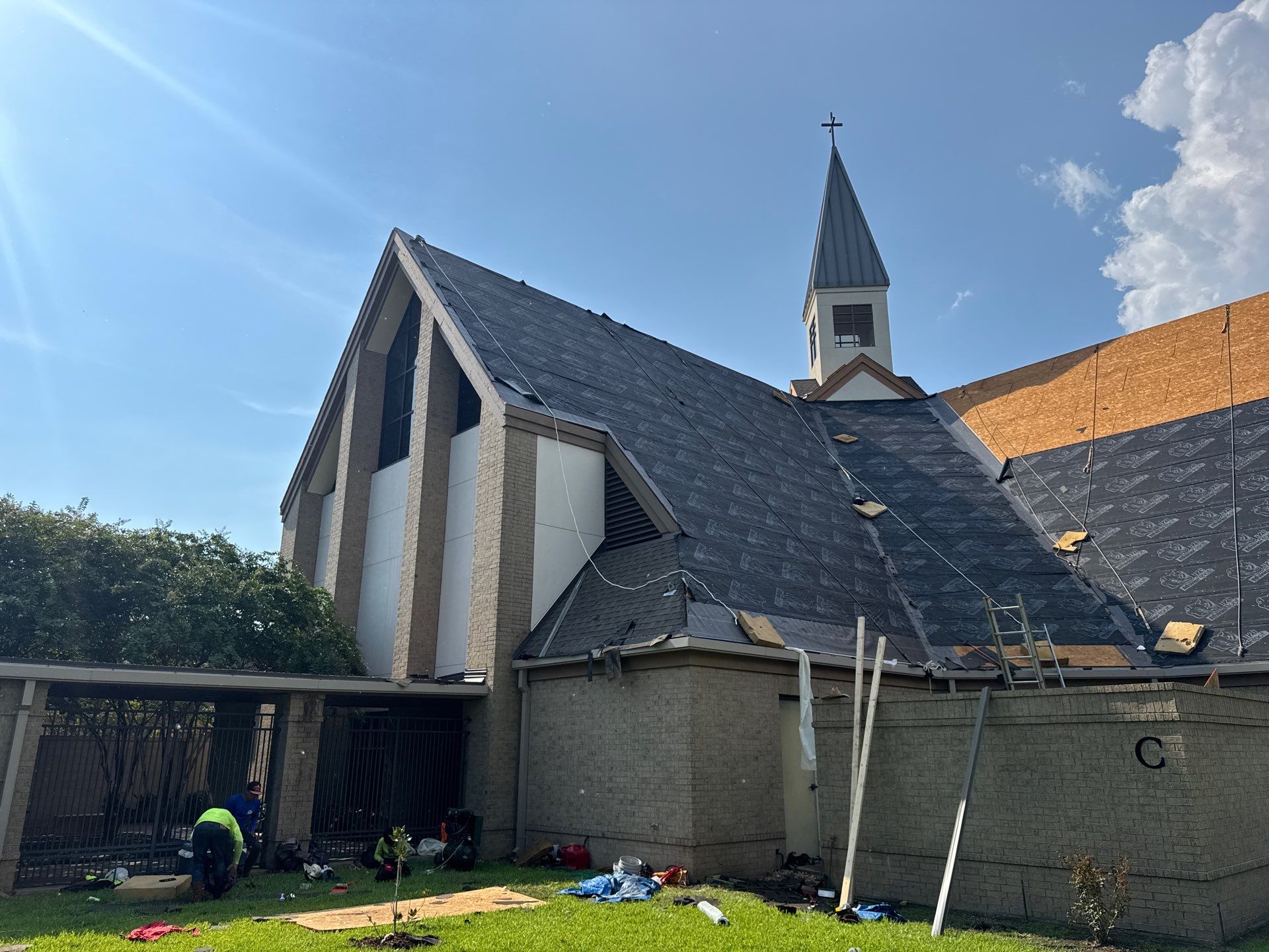 Project in Sugar Land by Duque Roofing