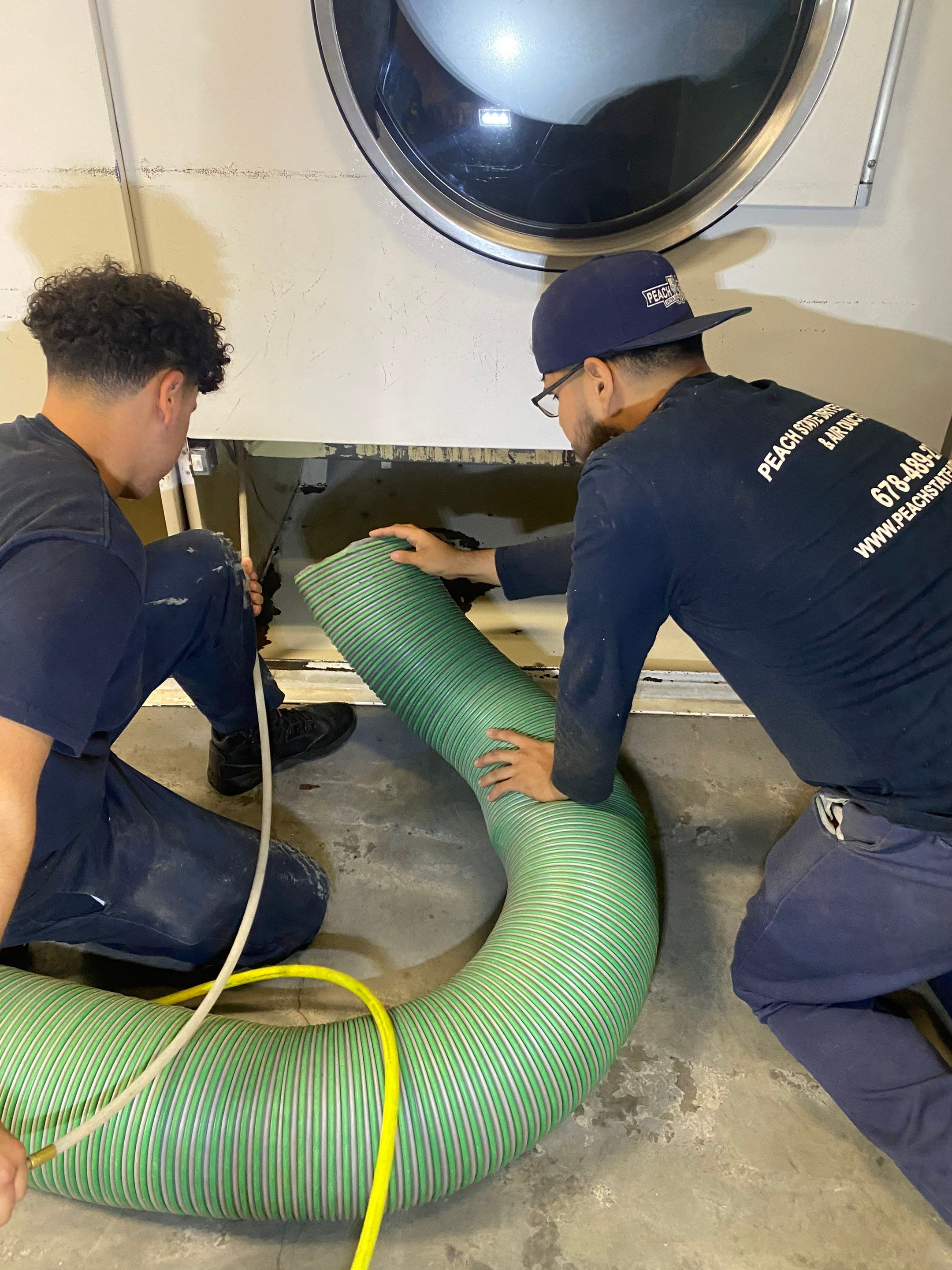 County Jail Dryer Vent Cleaning by Peach State Dryer Vents & Air Ducts