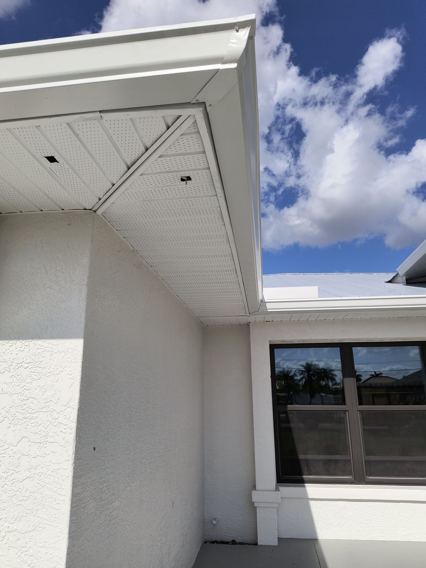 Residential Seamless Gutter Upgrade in Cape Coral FL by Gutter Professors