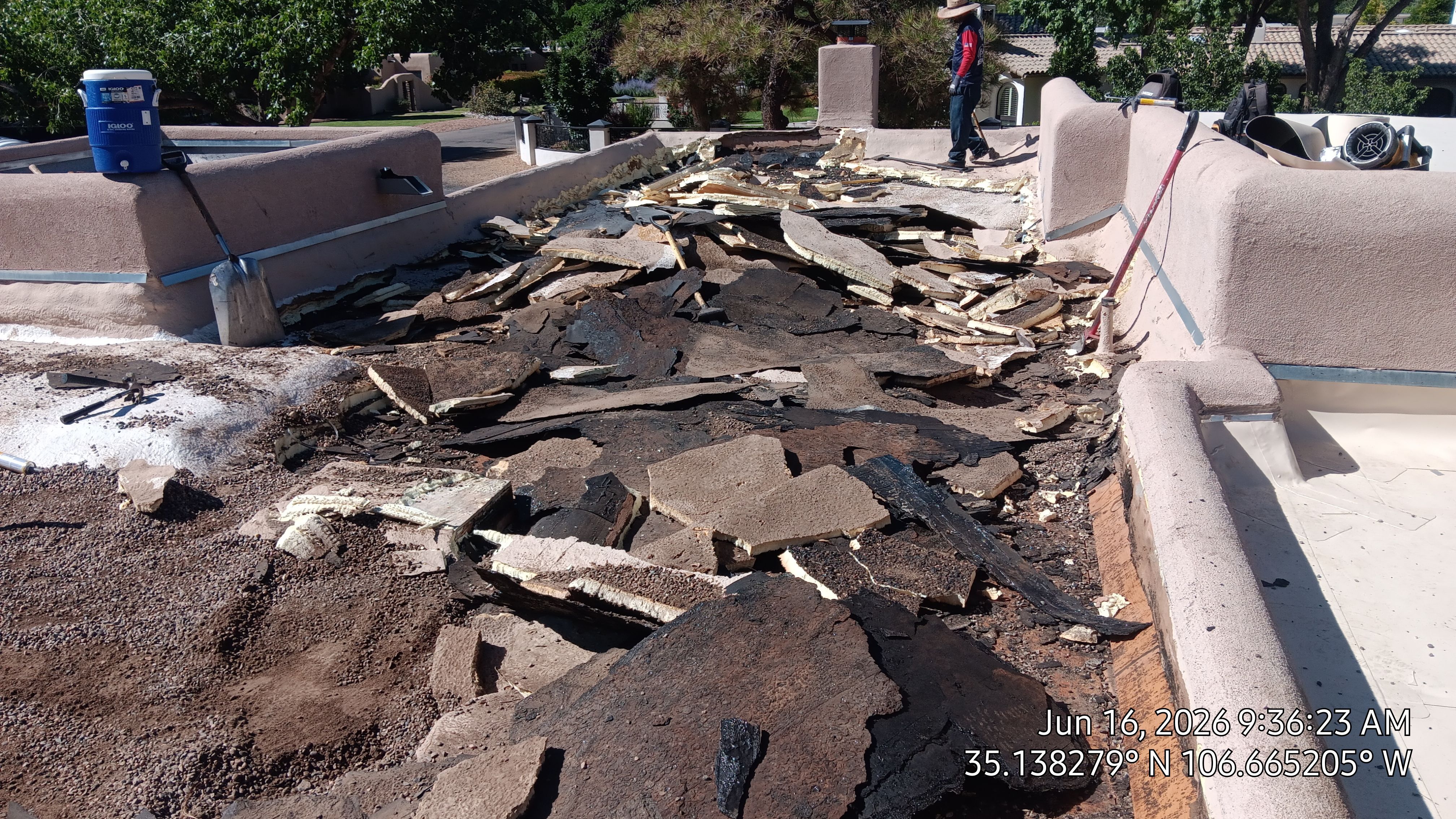 TPO Membrane Roof Replacement for Los Ranchos De Albuquerque Residence by Doyle Roof Masters Inc
