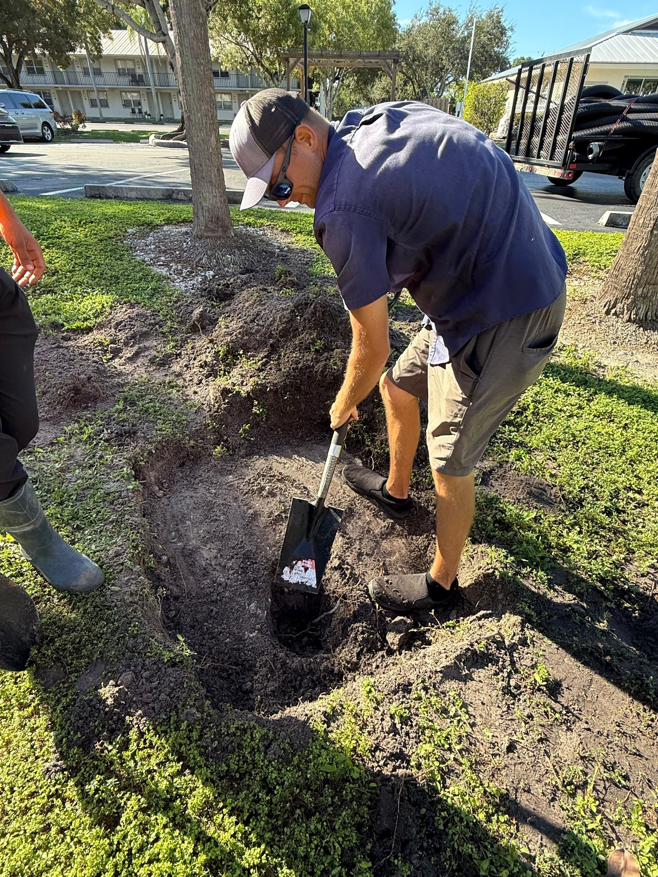 Naples Apartment Complex Culvert Cleaning by APS Power & Water